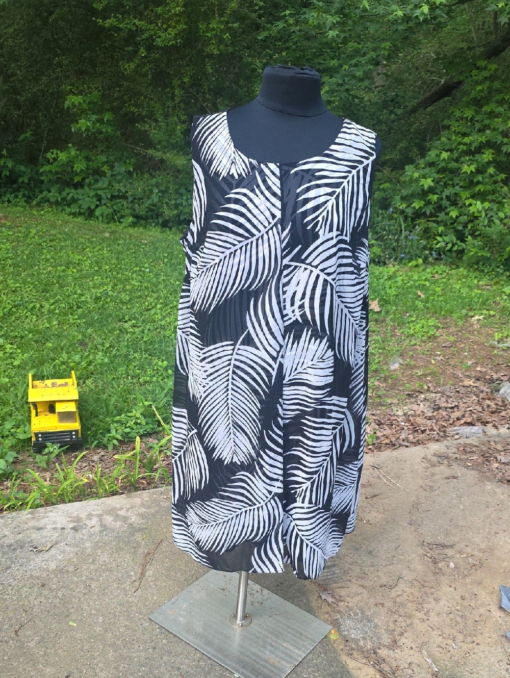 Catherines Black Garment with Light Gray Brand Tag